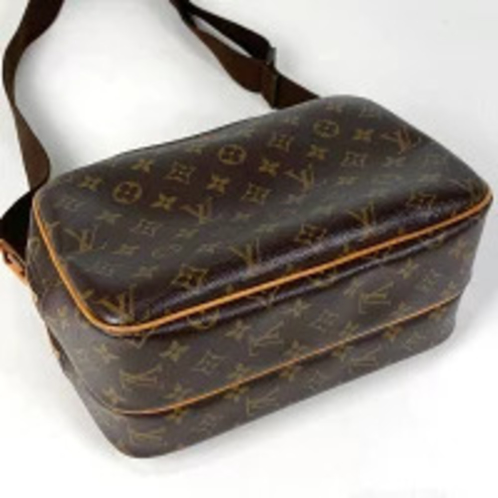 Louis Vuitton Reporter Crossbody Shoulder Bag Monogram Brown - Picture 2 of 7